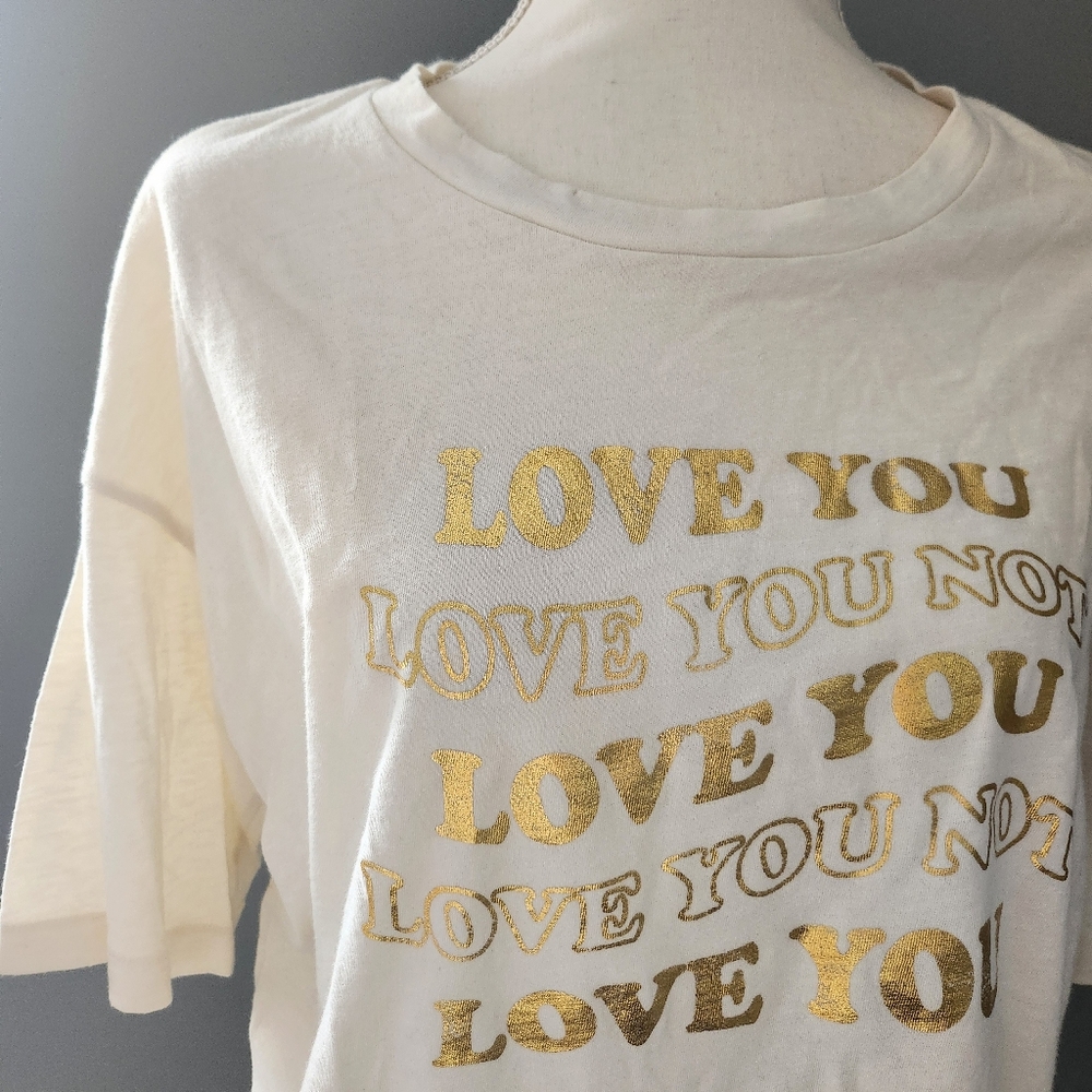 Aerie Cropped Boyfriend Graphic Tee